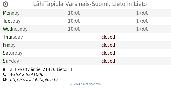 ? LähiTapiola Varsinais-Suomi, Kaarina Kaarina opening times, 4,  Kuskinkatu, tel. +358 2 5241000