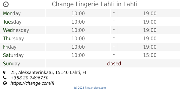 ? River Sport Lahti opening times, 9, Vesijärvenkatu, contacts