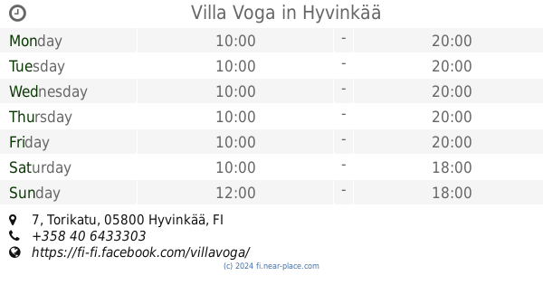 ? Hyvinkään naamiaispalvelu Oy Hyvinkää opening times, 6, Hyvinkäänkatu,  tel. +358 40 7291977