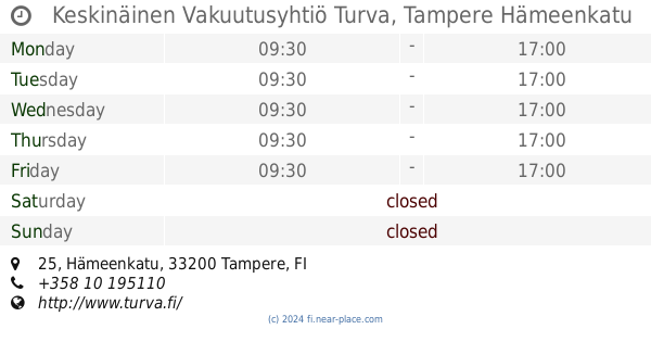 Insurance agency nearby If Vahinkovakuutus Oyj, Suomen sivuliike opening  times, contacts