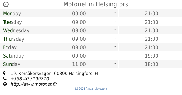 Bicycle store nearby Bike Planet Huolto opening times, contacts