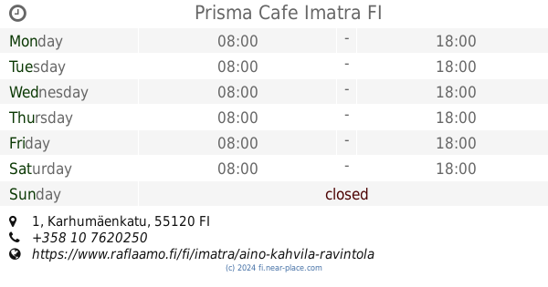 Point of interest nearby Itella Posti Oy opening times, contacts